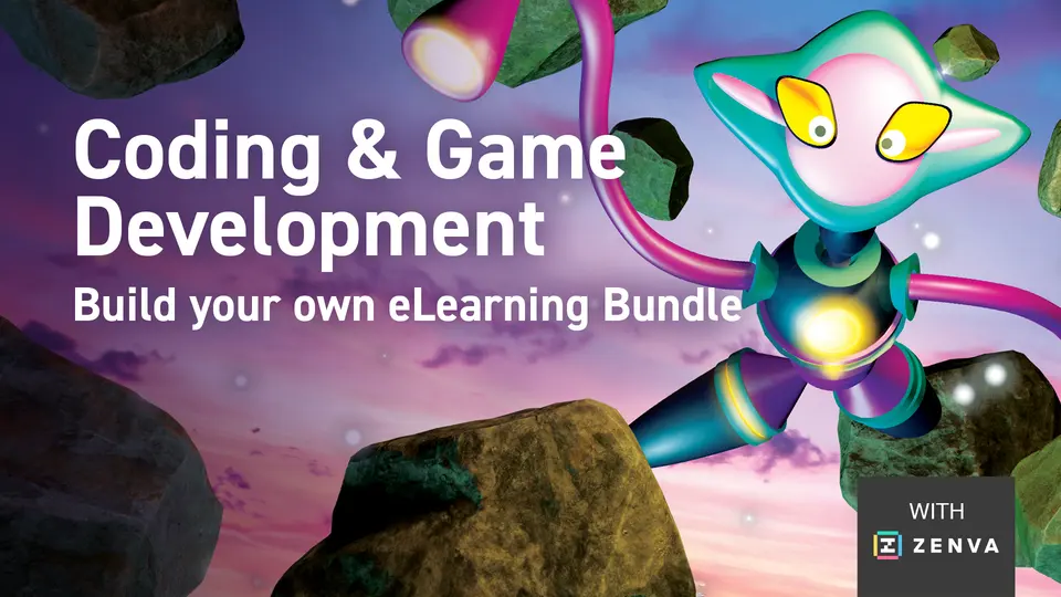 Coding and Game Development Build your own eLearning Bundle cover