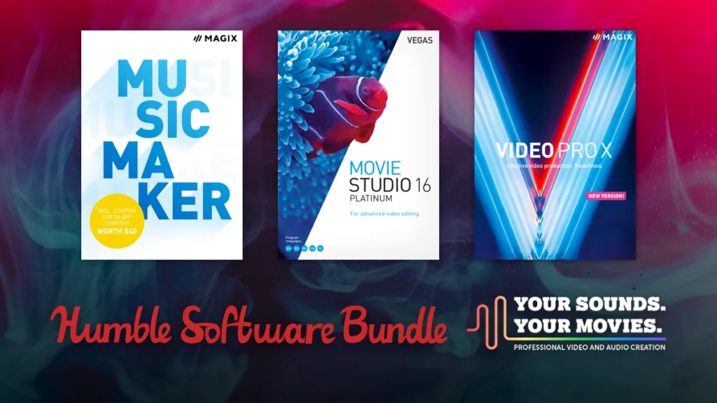 Humble Software Bundle: Professional Video and Audio Creation - Bundle Scan