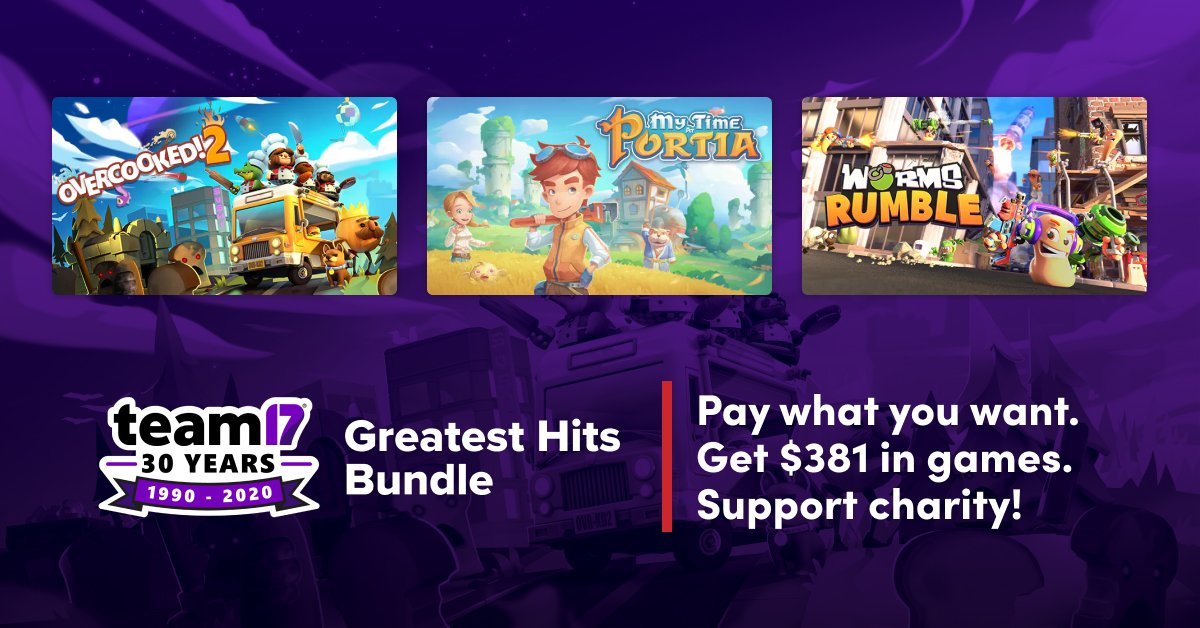 Humble Game Bundle: Team17 Greatest Hits Bundle