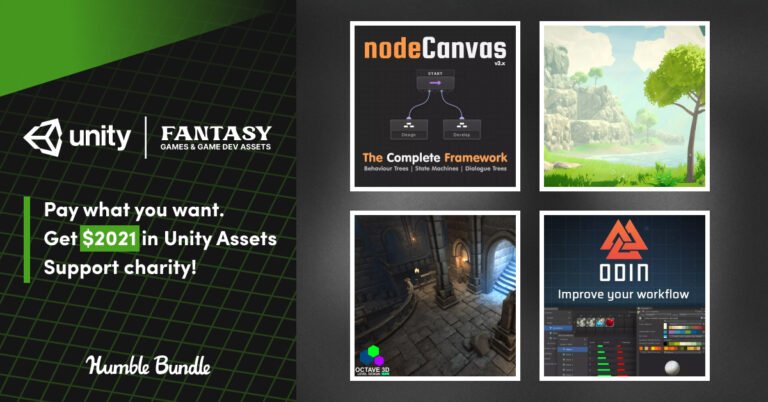 Unity Fantasy Games and Game Dev Assets Bundle