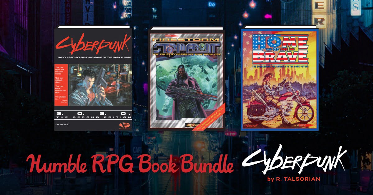 Humble Book Bundle: Cyberpunk by R. Talsorian Bundle
