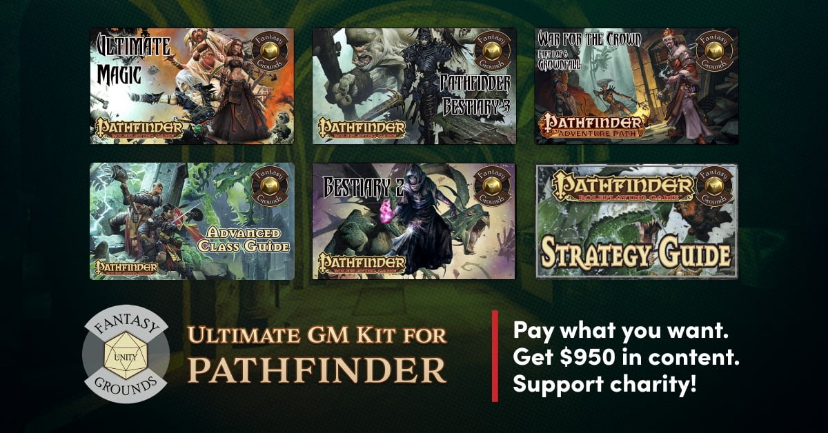 Pathfinder 2 RPG - GM Core for Fantasy Grounds