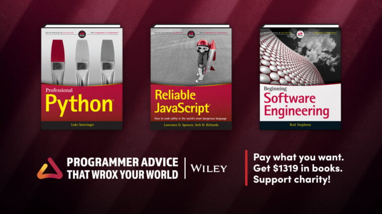 Programmer Advice That Wrox Your World by Wiley Bundle