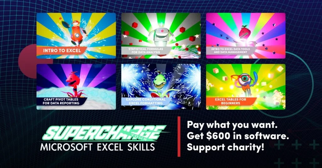 Supercharge Your Microsoft Excel Skills Bundle