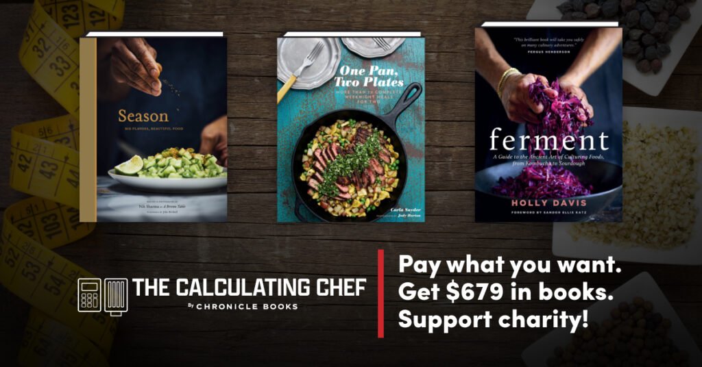 The Calculating Chef by Chronicle Books Bundle