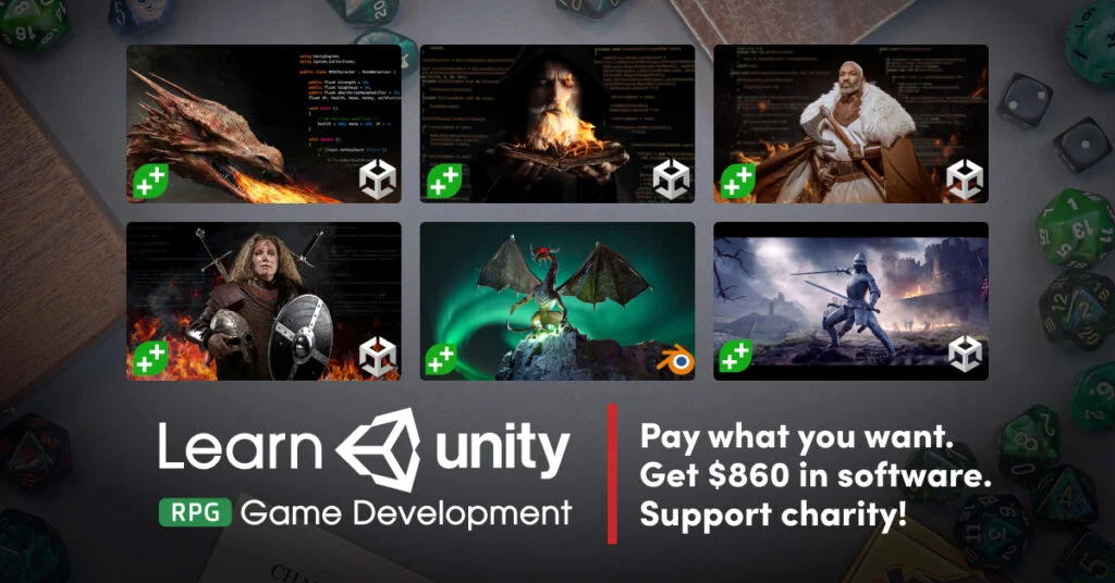 Learn Unity RPG Game Development Bundle