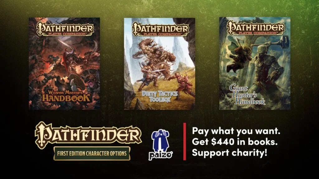 Pathfinder First Edition Character Options from Paizo Inc. Bundle