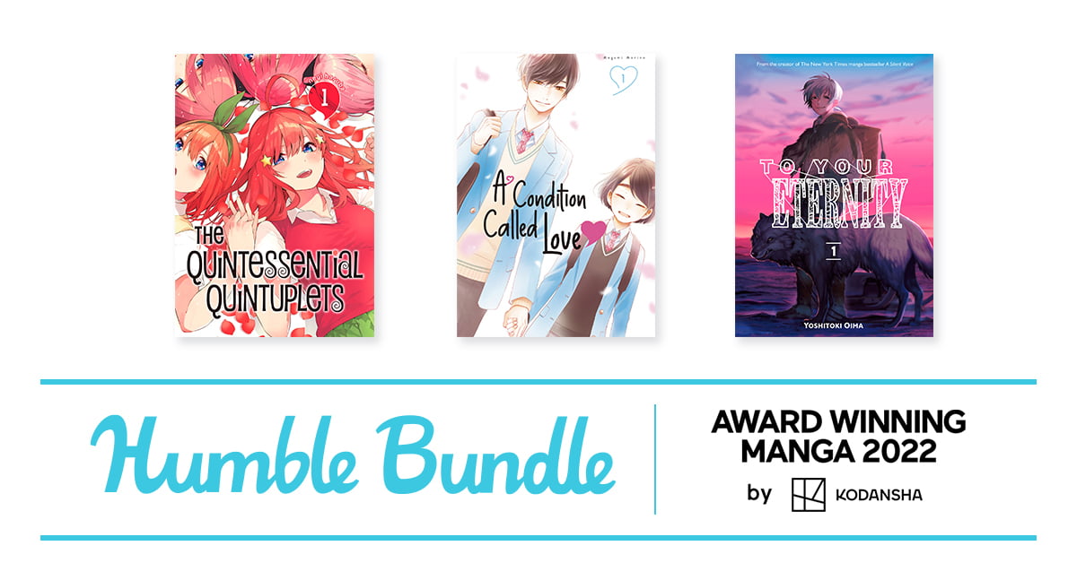 Humble Comic Bundle: Award Winning Manga 2022 By Kodansha Comics Bundle ...