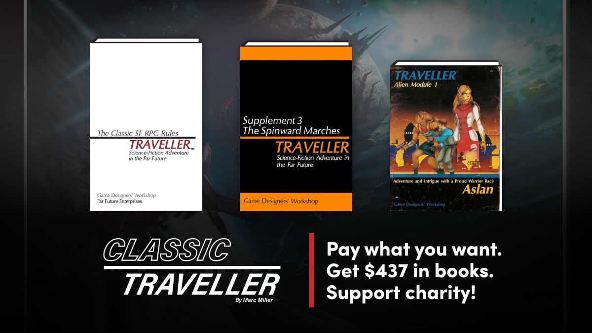 Humble RPG Book Bundle: Classic Traveller by Marc Miller Bundle