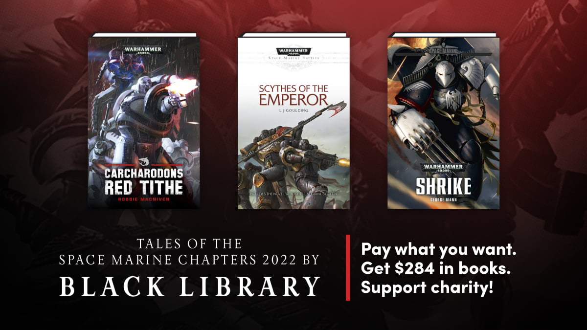 Humble Book Bundle: Tales of The Space Marine Chapters 2022 by Black Library Bundle