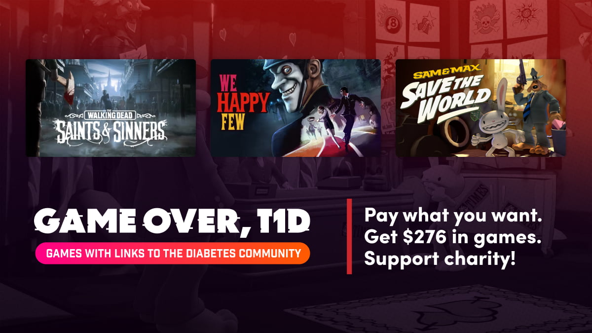 Humble Game Bundle: Game Over T1D: Games with Links to the Diabetes Community Bundle
