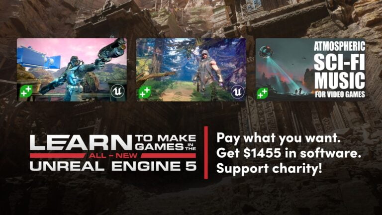 Learn to Create Games in The All-New Unreal Engine 5 Bundle