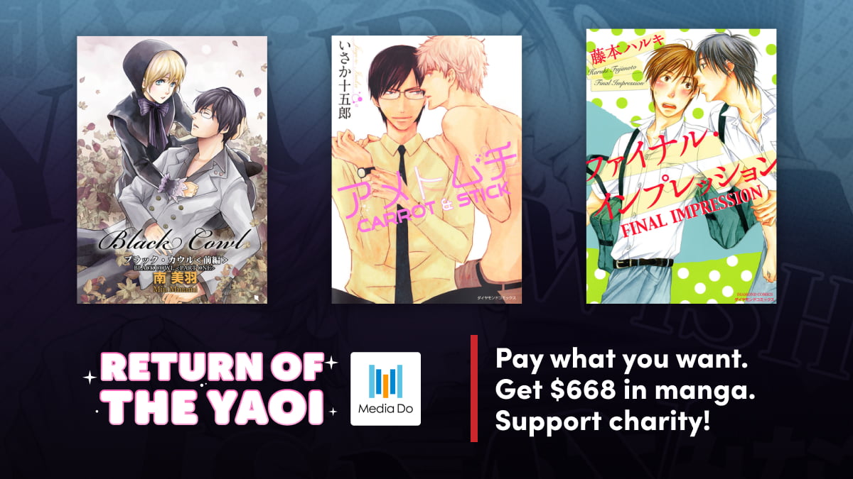Humble Book Bundle: Return of the Yaoi by Media Do Bundle - Bundle Scan