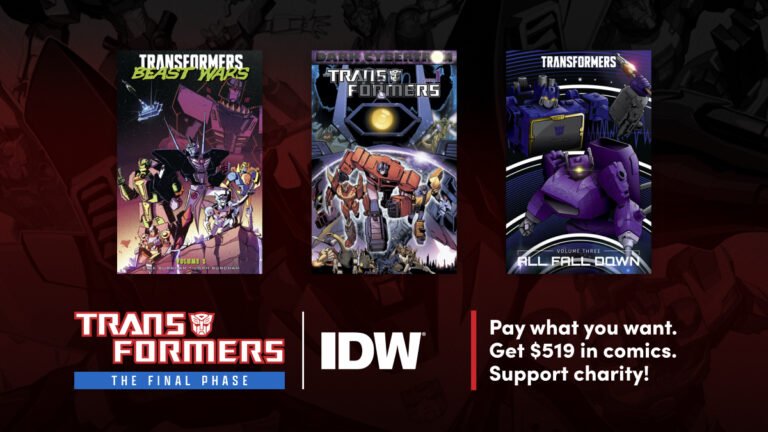 Transformers the Final Phase by IDW Bundle