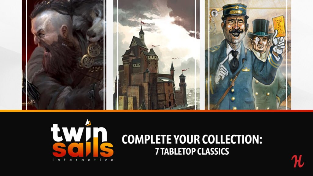 Complete Your Twin Sails Collection : 7 Tabletop Classics Bundle