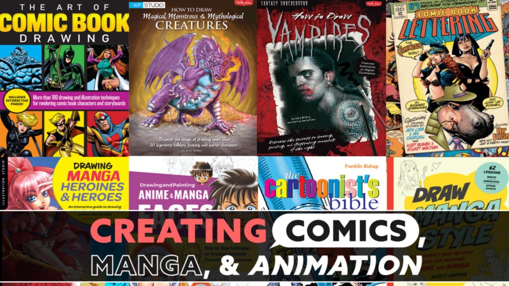 Creating Comics, Manga and Animation by Quarto Bundle