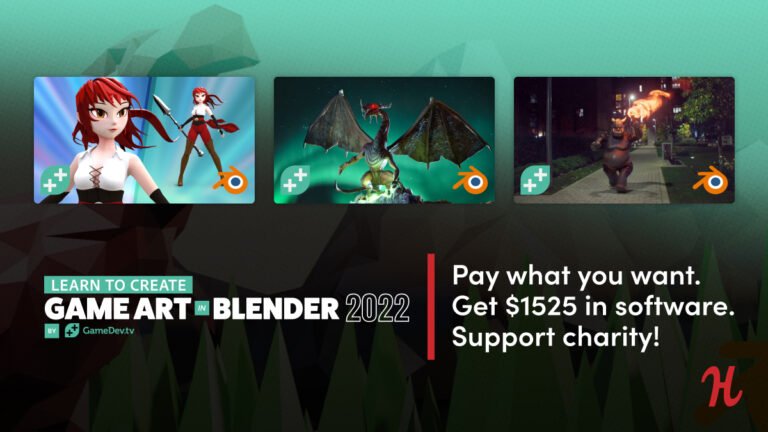 Learn to Create Game Art in Blender Bundle 2022