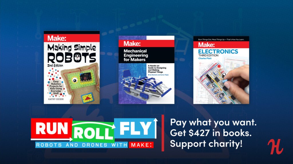 Run, Roll, Fly: Robots and Drones with Make Bundle