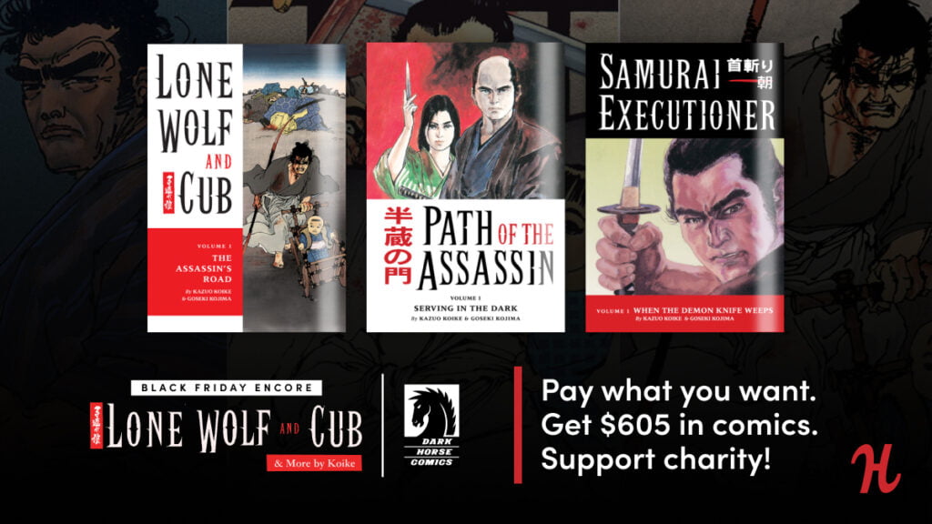 Black Friday Encore: Lone Wolf and Cub and More by Koike from Dark Horse Bundle