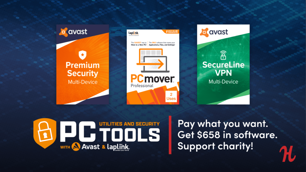 PC Utility and Security Tools with Avast and Laplink Bundle