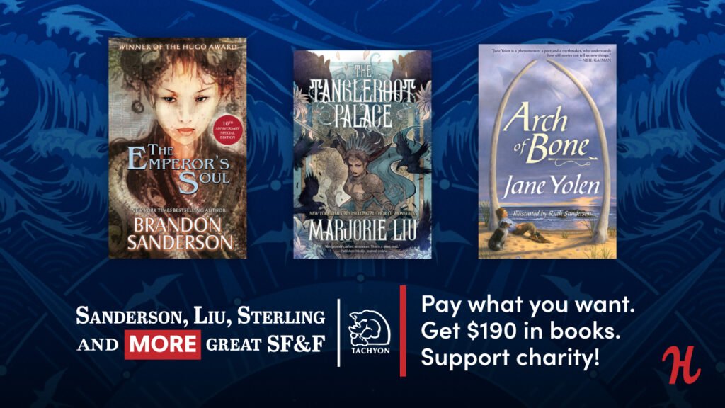 Sanderson, Liu, Sterling, and More Great SF and F from Tachyon Bundle