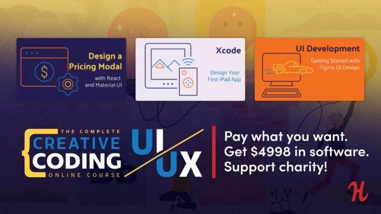 The Complete Creative Coding UI / UX Online Course Bundle