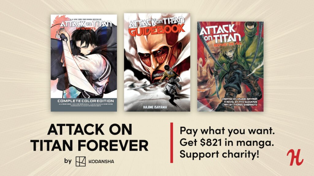 Attack on Titan Forever by Kodansha Bundle